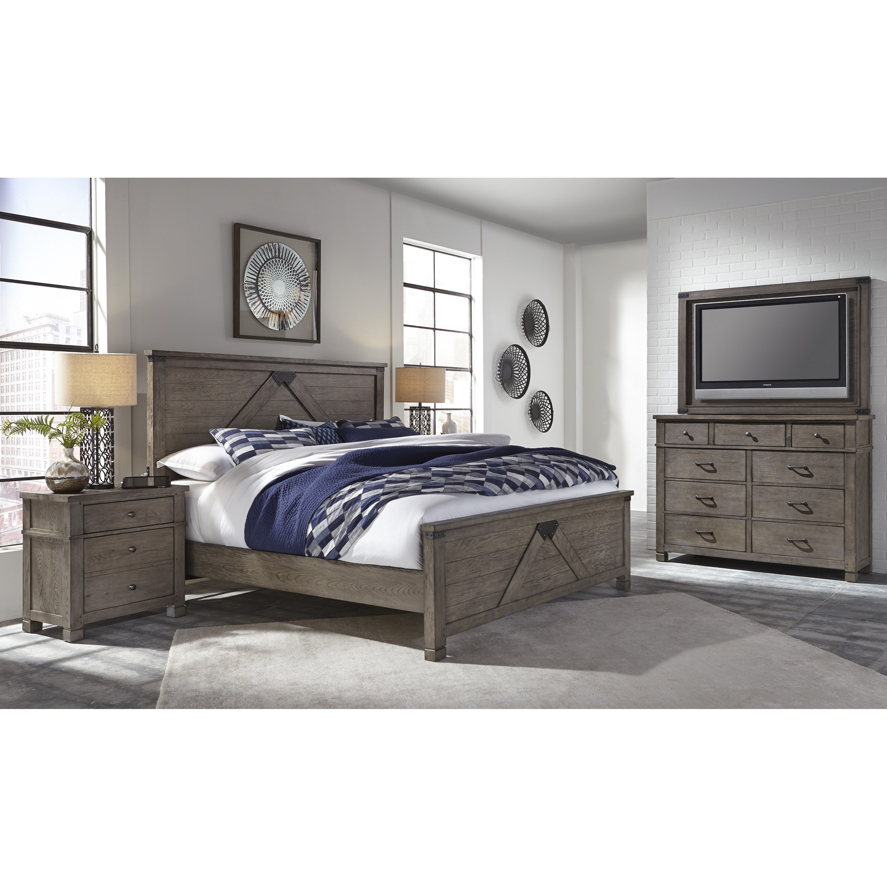 Aspenhome Tucker I45 Q Bedroom Group 1 Queen Bedroom Group Upper Room